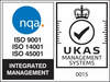 ISO9001 ISO14001 OHSAS18001 certified. OHSAS18001 ISO 9001  ISO 14001 approved